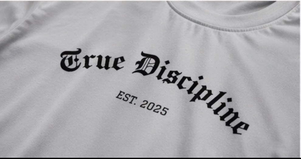 True Discipline Performance Tee – Earned Not Given