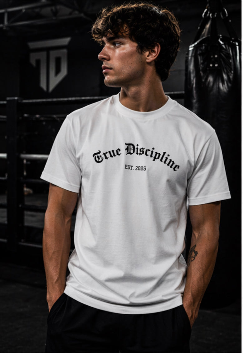 True Discipline Performance Tee – Earned Not Given